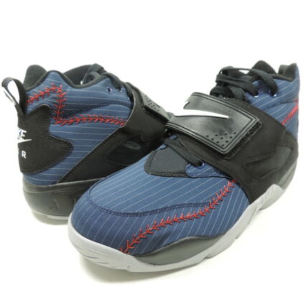 Nike Air Diamond Turf Mens Shoes Blue Navy - Picture 6 of 8